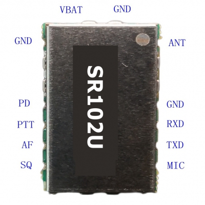 SR102U （0.2W/UHF）小功率无线对讲/数传模块